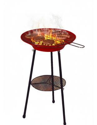 Round Camping Grill - Fixed Holder