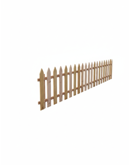 Wood Garden Fence 100 x 60 cm