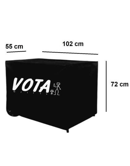 Rustic Garden Grill Cover Size L